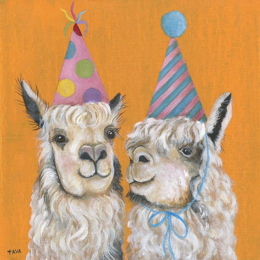 Llama Party Poster Print by Tava Studios Tava Studios-VARPDX41361 Image 1