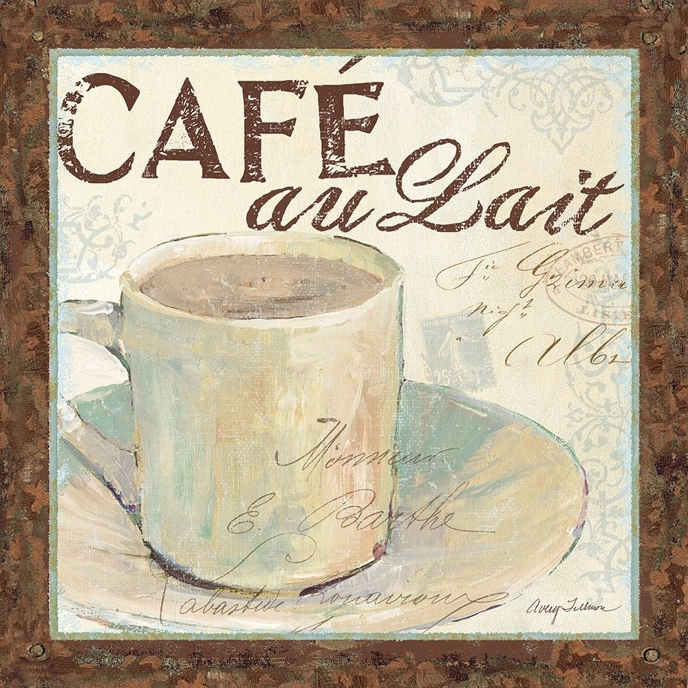 Cafe du Matin I Poster Print - Avery Tillmon-VARPDX1002 Image 1