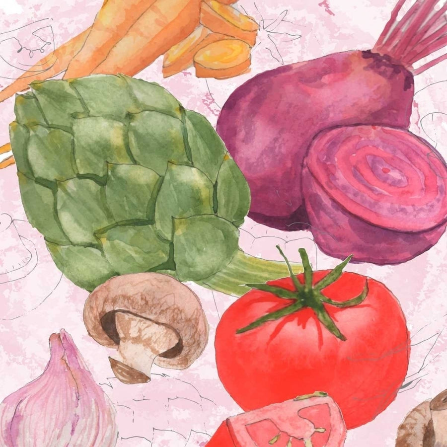 Veggie Medley I Poster Print - Leslie Mark-VARPDX107047D Image 1