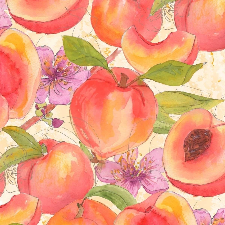 Peach Medley I Poster Print - Leslie Mark-VARPDX107055D Image 1