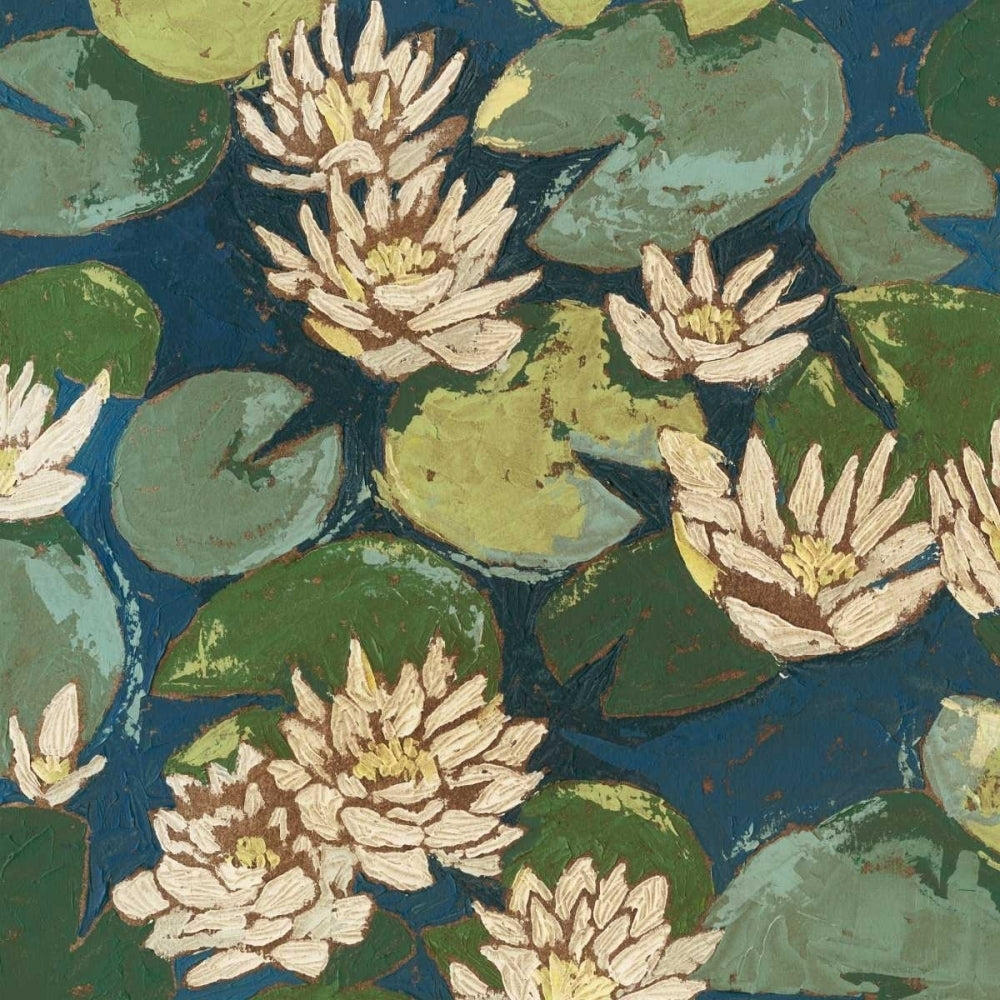 Water Flowers II Poster Print - Megan Meagher-VARPDX109427Z Image 1