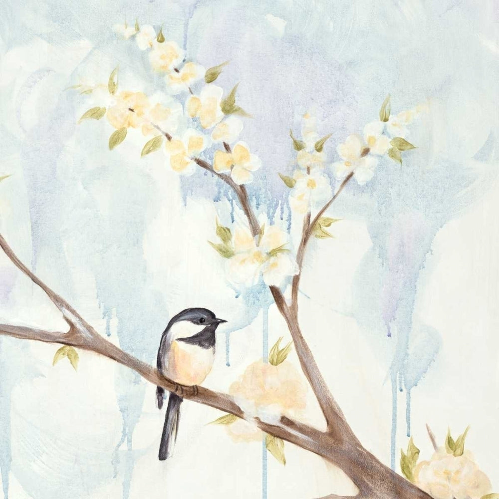 Spring Chickadees II Poster Print - Jade Reynolds-VARPDX109998GG Image 1