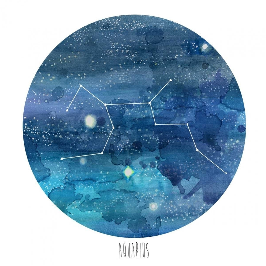 Constellation-Aquarius Poster Print - Naomi McCavitt-VARPDX113076GG Image 1