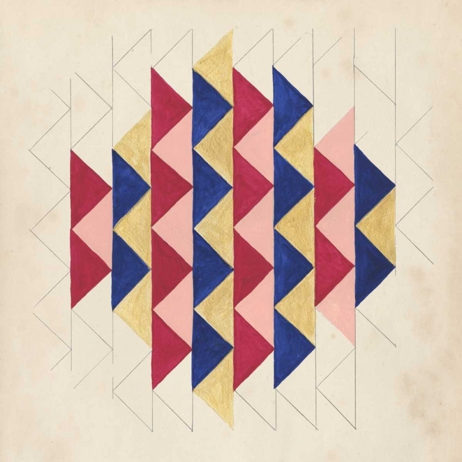 Geometric Pattern Play IV Poster Print - Naomi McCavitt-VARPDX114926FN Image 1