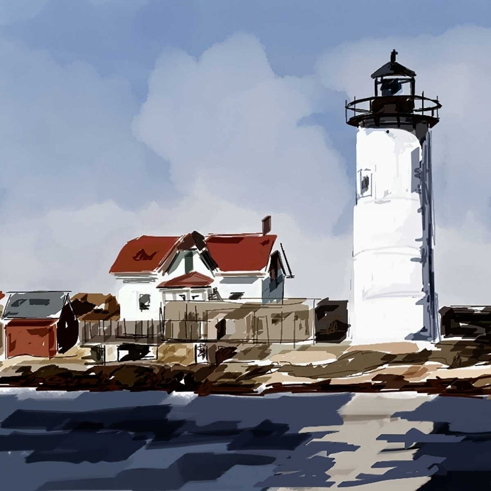 Lighthouse Scene VI Poster Print - Emily Kalina-VARPDX115724GG Image 1