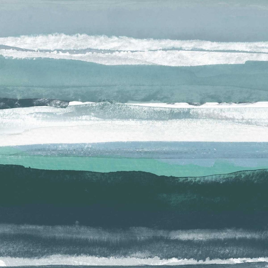 Teal Sea II Poster Print - Rob Delamater-VARPDX118153GG Image 1