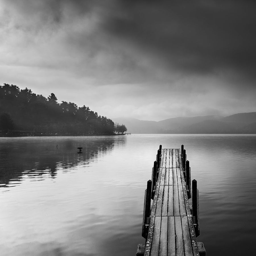 Lake View With Pier Ii Poster Print - George Digalakis-VARPDX1212867 Image 1