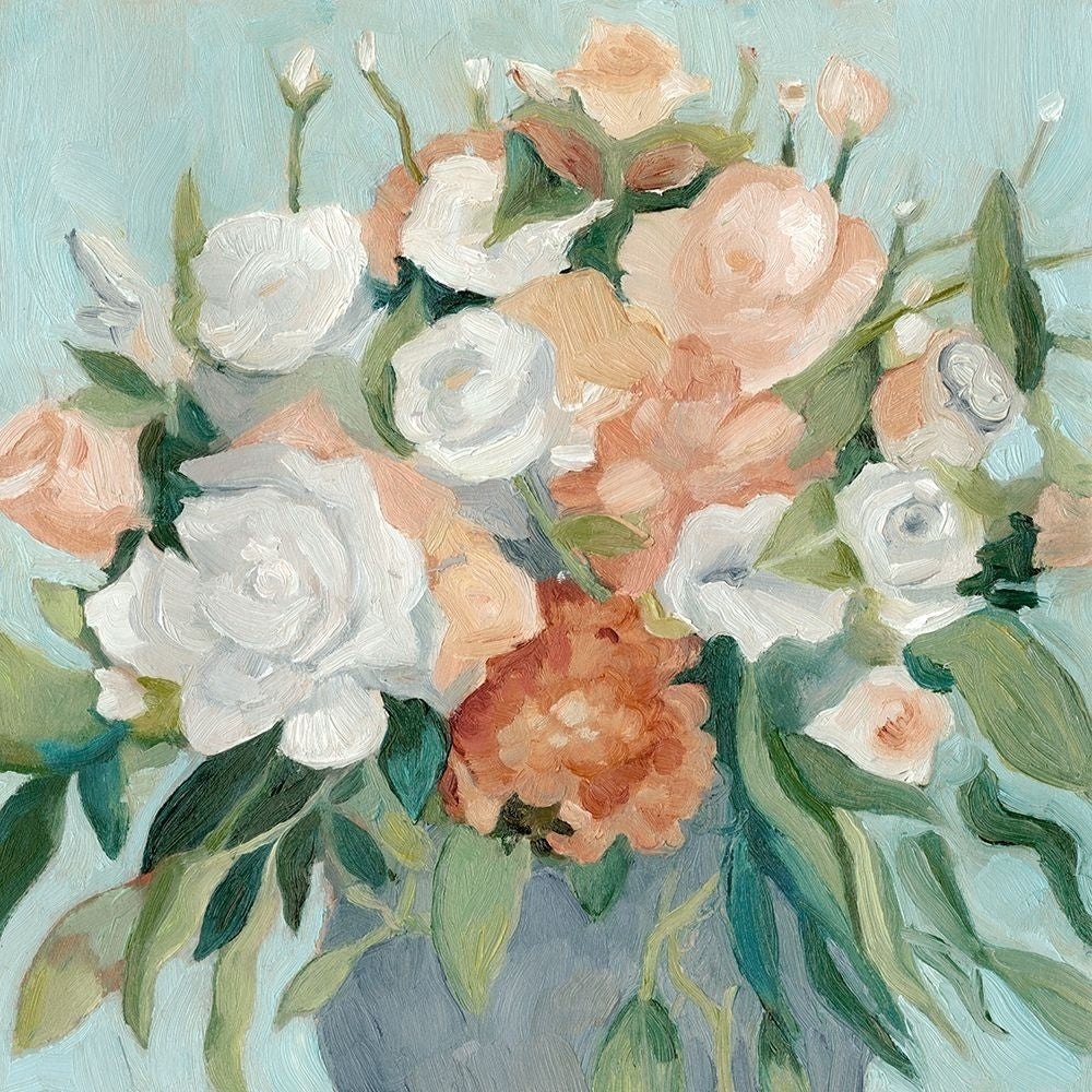 Soft Pastel Bouquet I Poster Print - Emma Scarvey-VARPDX122600GG Image 1