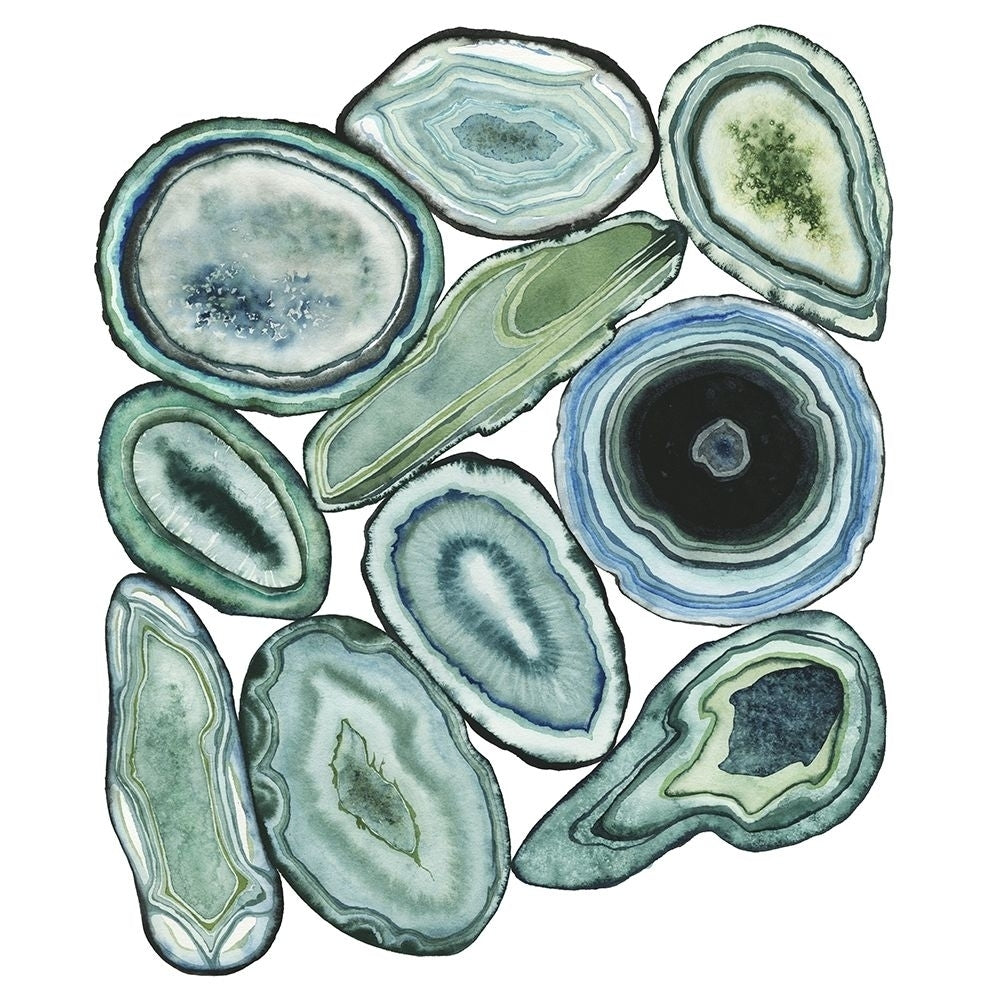 Stacked Agate I Poster Print - Grace Popp-VARPDX123482FN Image 1