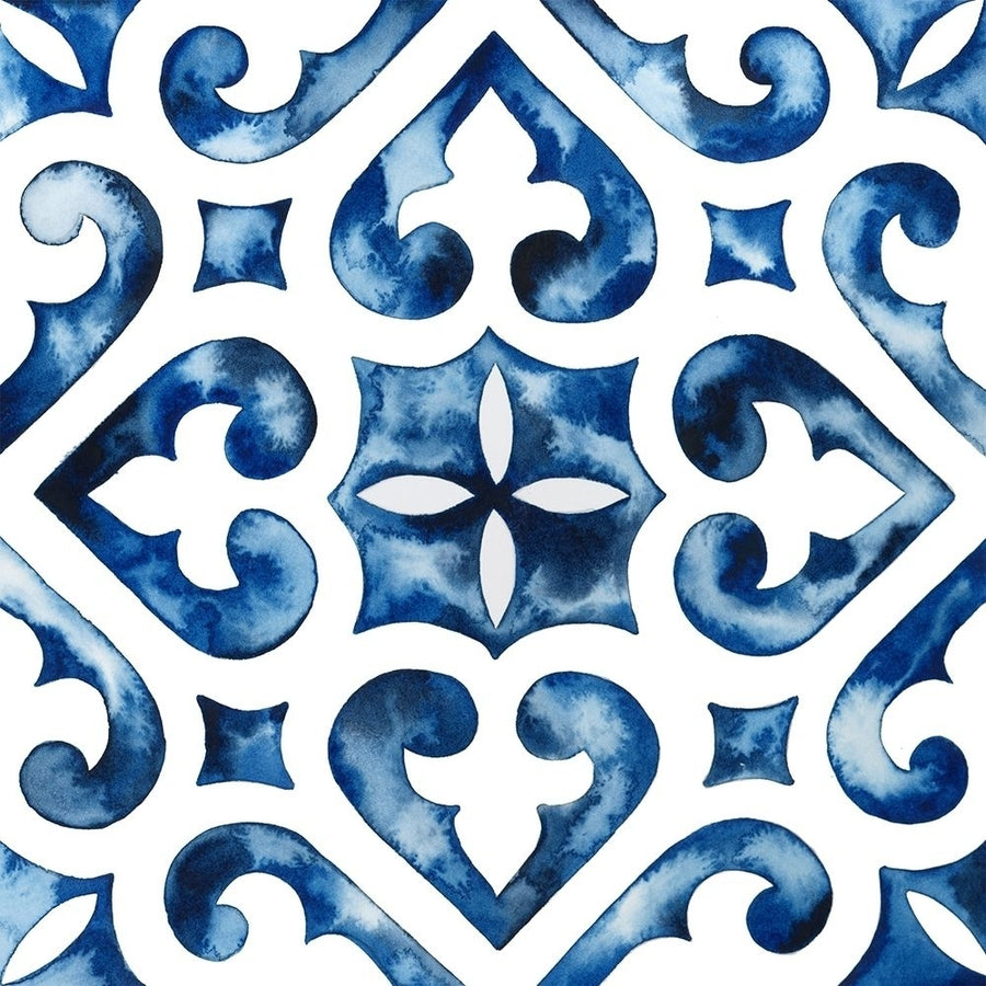 Cobalt Tile VI Poster Print - Grace Popp-VARPDX125997GG Image 1