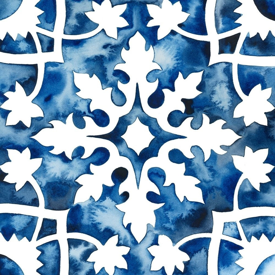 Cobalt Tile V Poster Print - Grace Popp-VARPDX125996GG Image 1