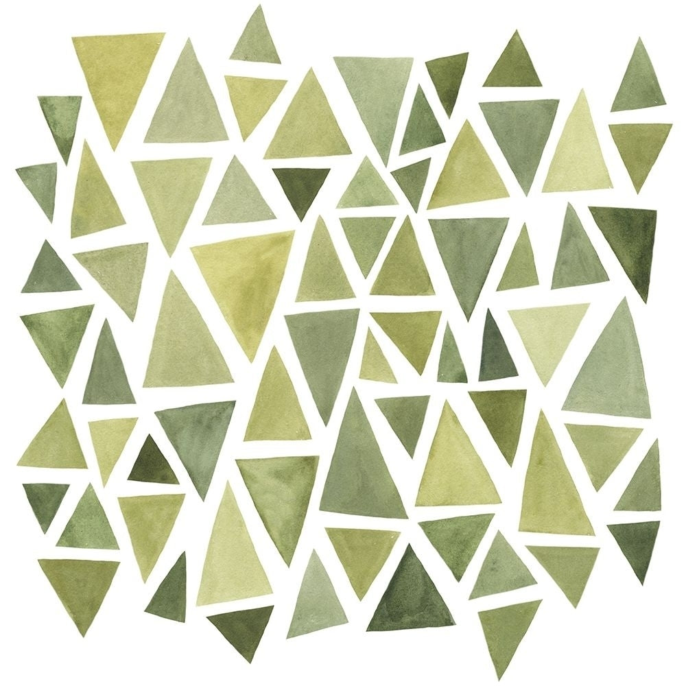 Celadon Geometry II Poster Print - Emma Scarvey-VARPDX126930GG Image 1