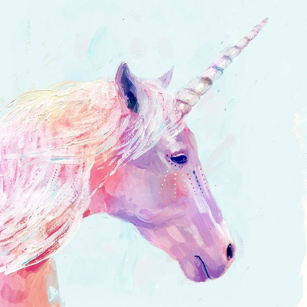 Mystic Unicorn I Poster Print - Victoria Borges-VARPDX128708GG Image 1