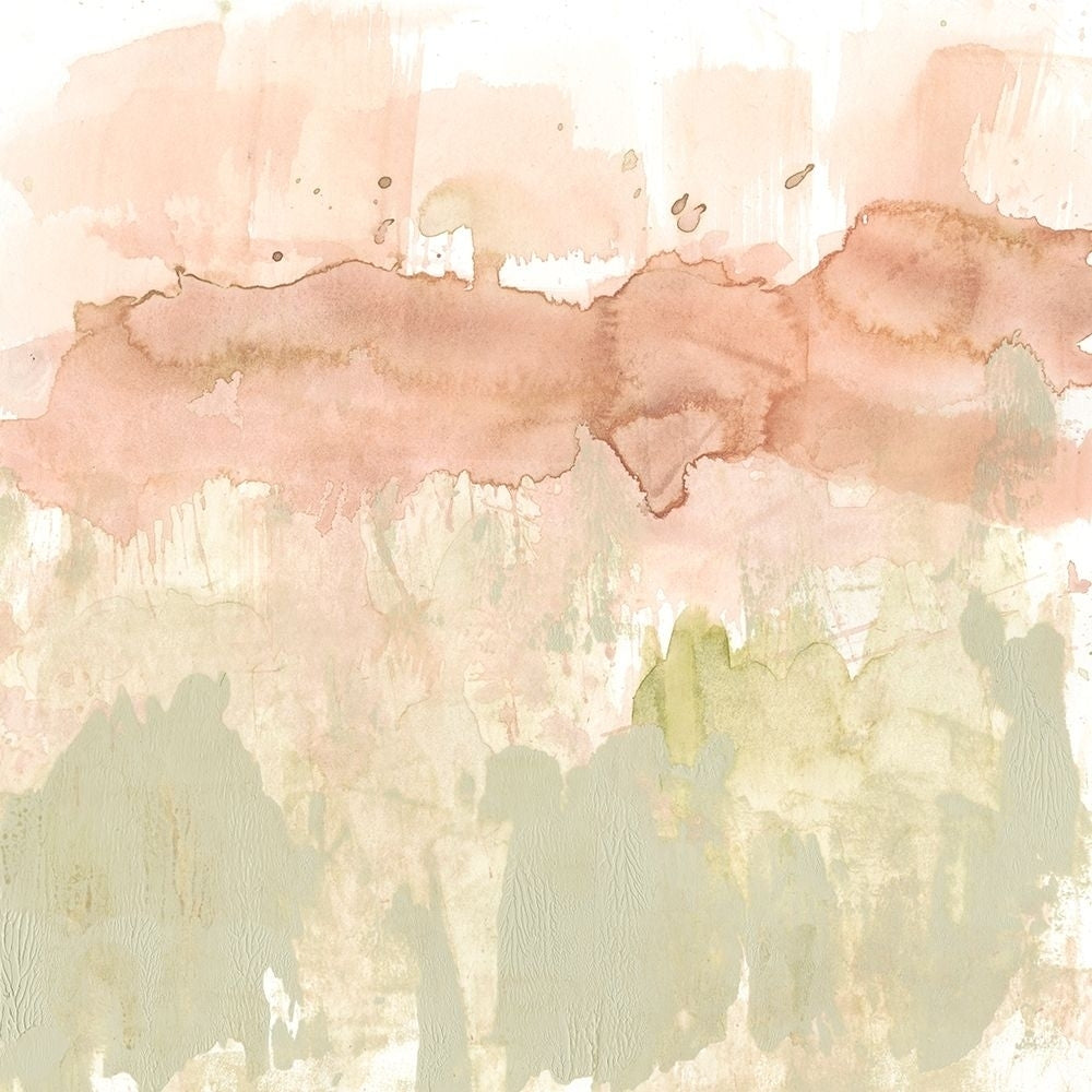 Dusty Blush and Olive II Poster Print - Jennifer Goldberger-VARPDX128973FN Image 1