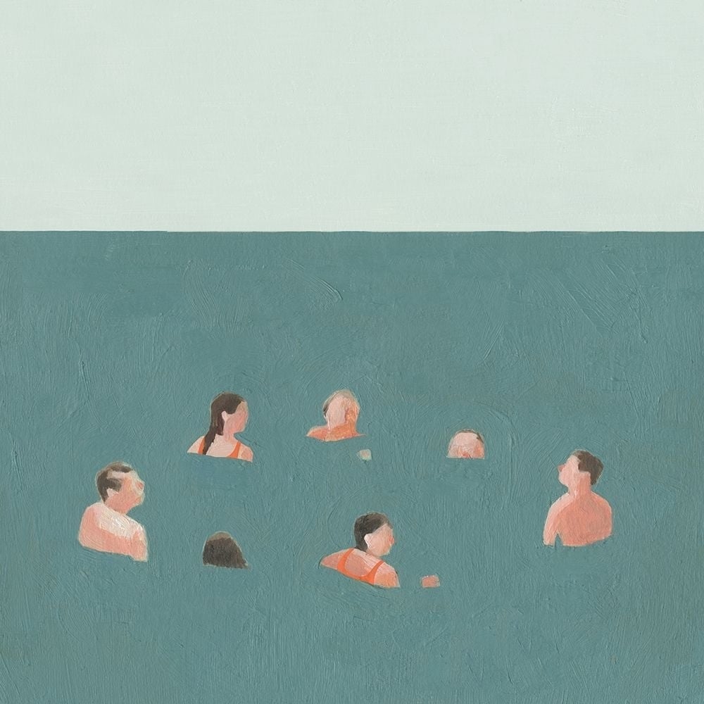 The Swimmers I Poster Print - Emma Scarvey-VARPDX130237GG Image 1