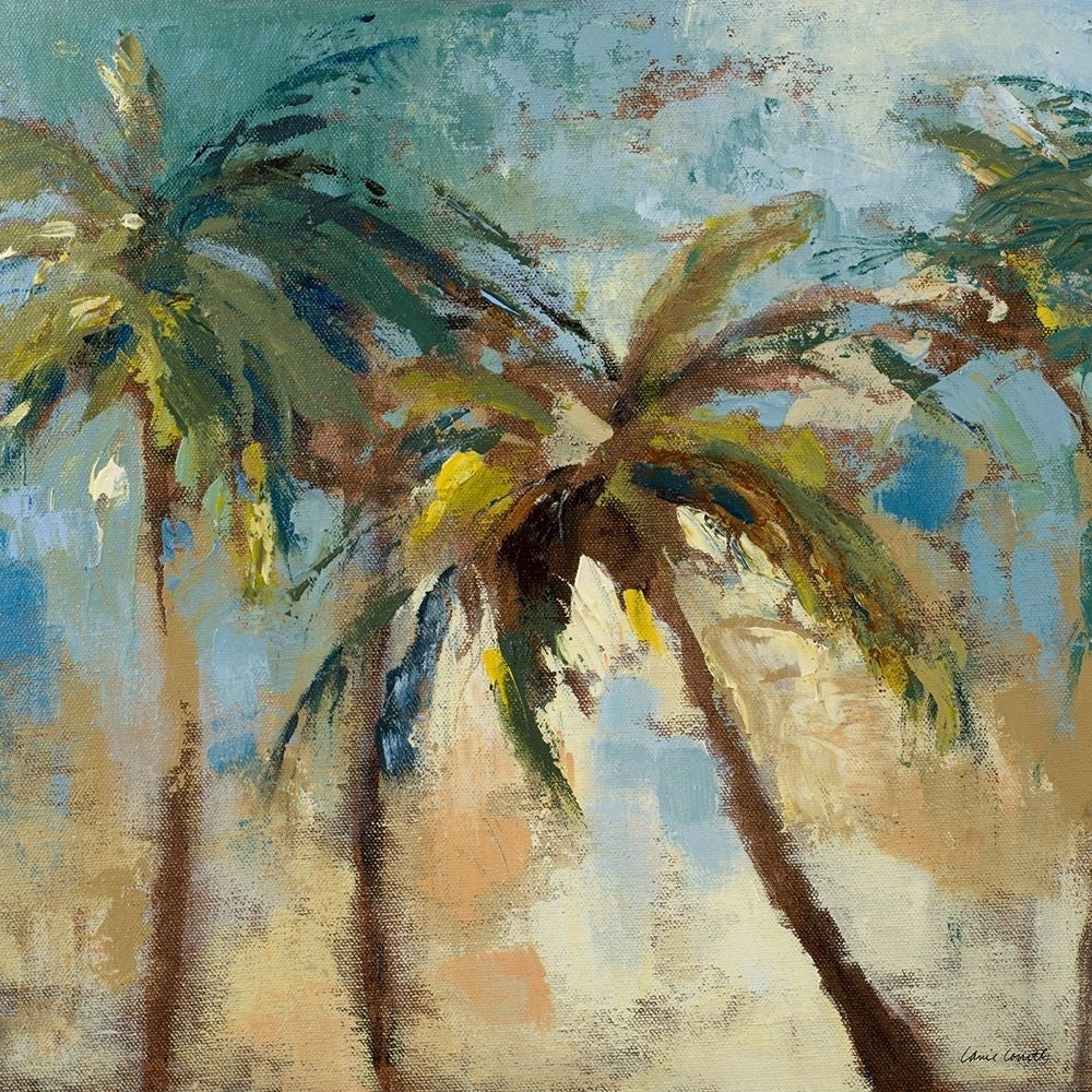 Island Morning Palms Square I by Lanie Loreth-VARPDX13030G Image 1