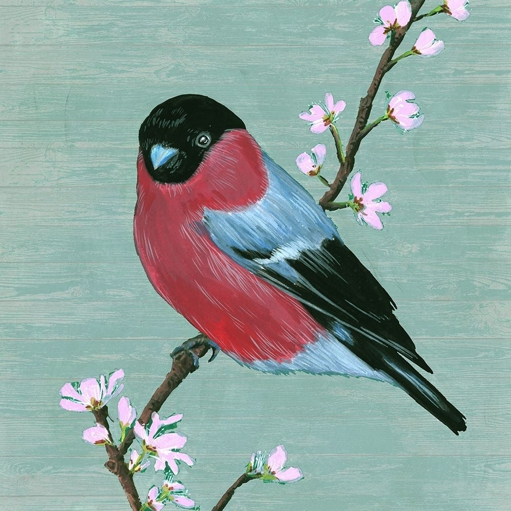 Bird and Blossoms I Poster Print - Melissa Wang-VARPDX134318Z Image 1