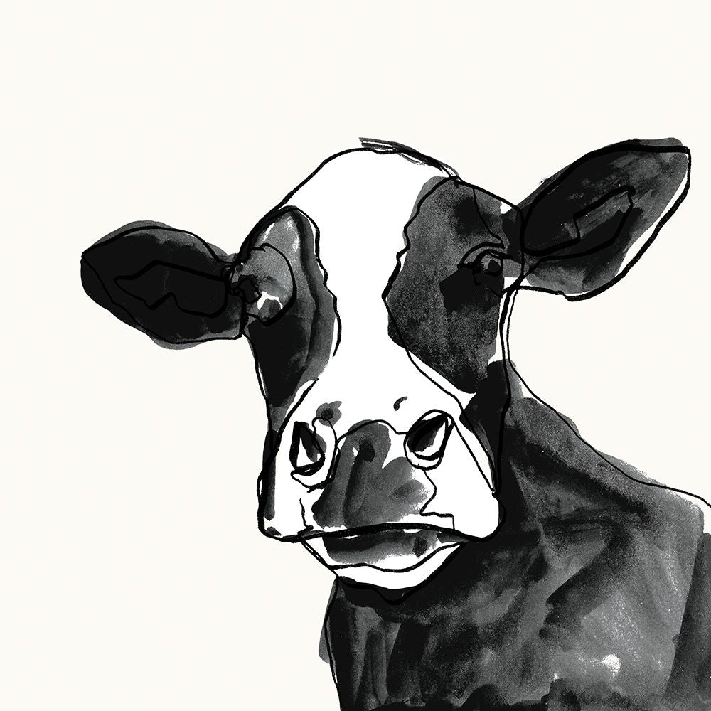 Cow Contour I Poster Print - Victoria Borges-VARPDX139106GG Image 1