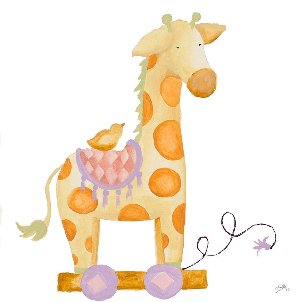 Whimsical Giraffe Poster Print - Elizabeth Medley-VARPDX13996 Image 1