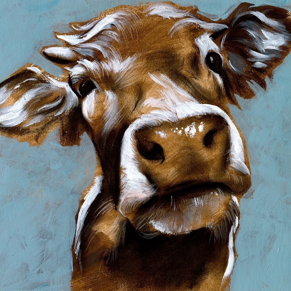 Cow Kisses I Poster Print - Jennifer Paxton Parker-VARPDX142070GG Image 1