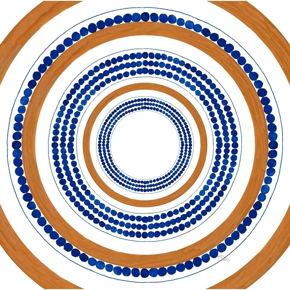 Italian Dotted Circle Tile by Patricia Pinto-VARPDX14450C Image 1