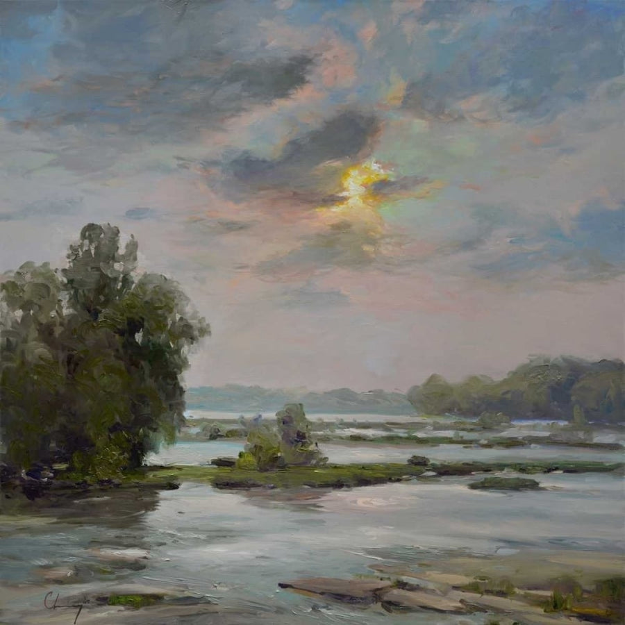 James River from Belle Isle II Poster Print - Chuck Larivey-VARPDX147510Z Image 1