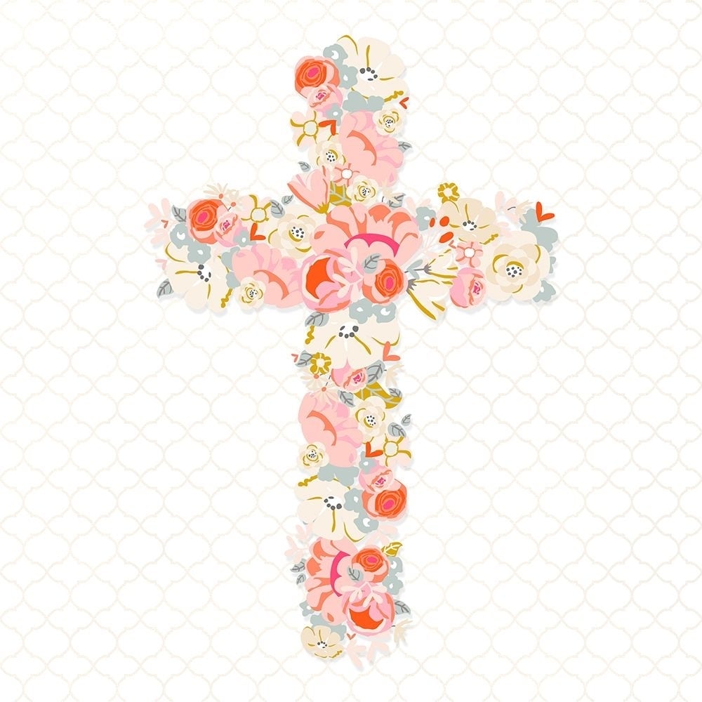 Cross Bouquet I Poster Print - Sarah Gardner-VARPDX14847JB Image 1