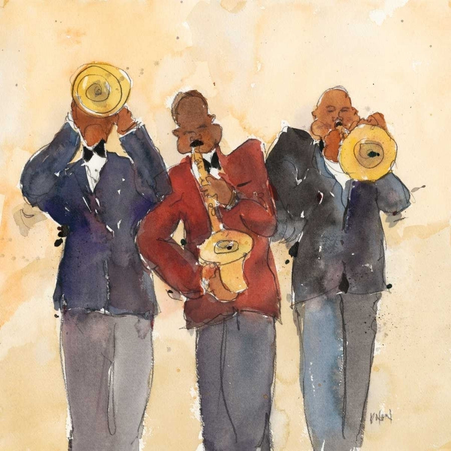 Jazz Trio I Poster Print - Samuel Dixon-VARPDX149435GG Image 1