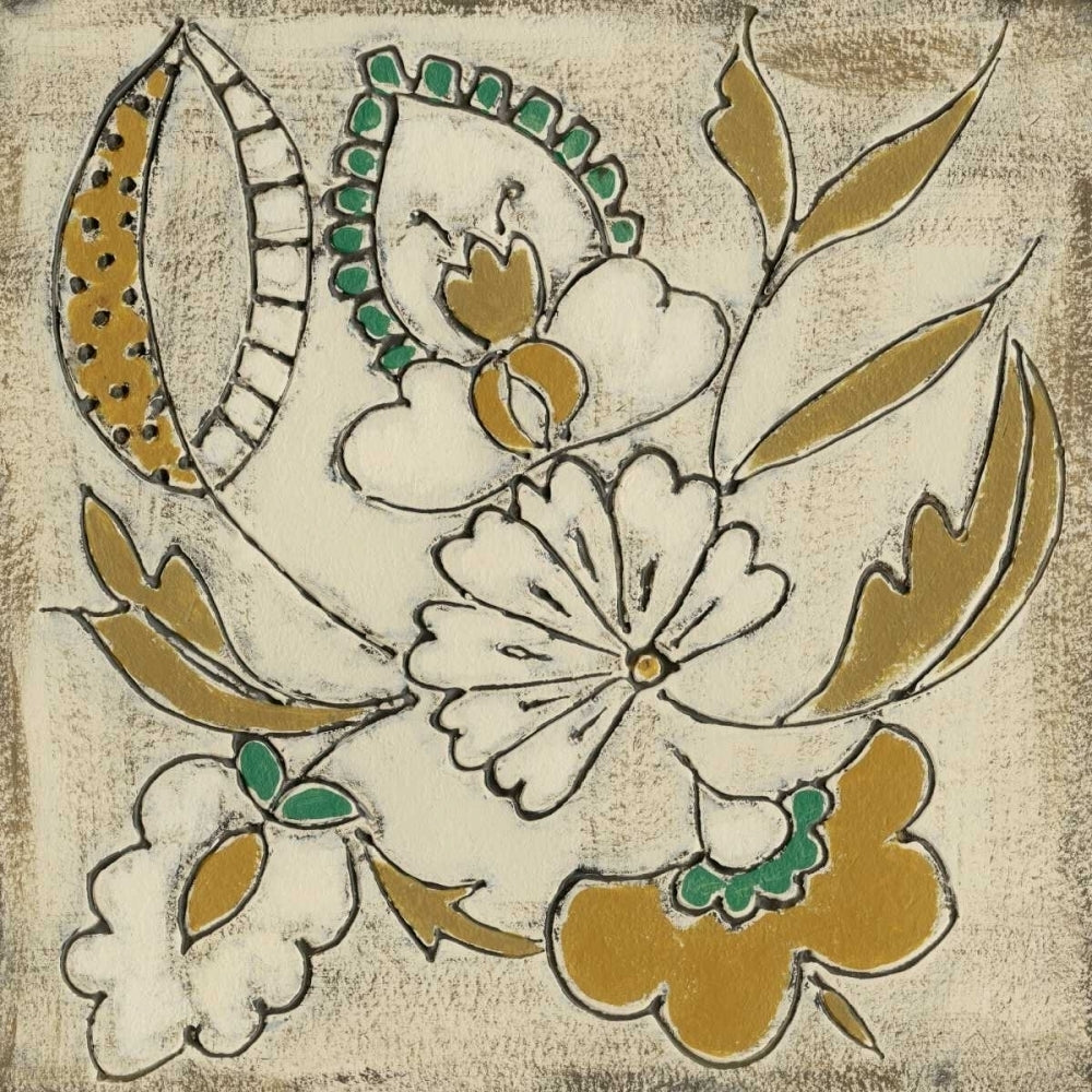 Earthenware Floral V Poster Print - Chariklia Zarris-VARPDX150164Z Image 1