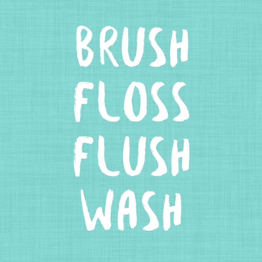 Brush Floss etc Poster Print - Anna Hambly-VARPDX151141D Image 1