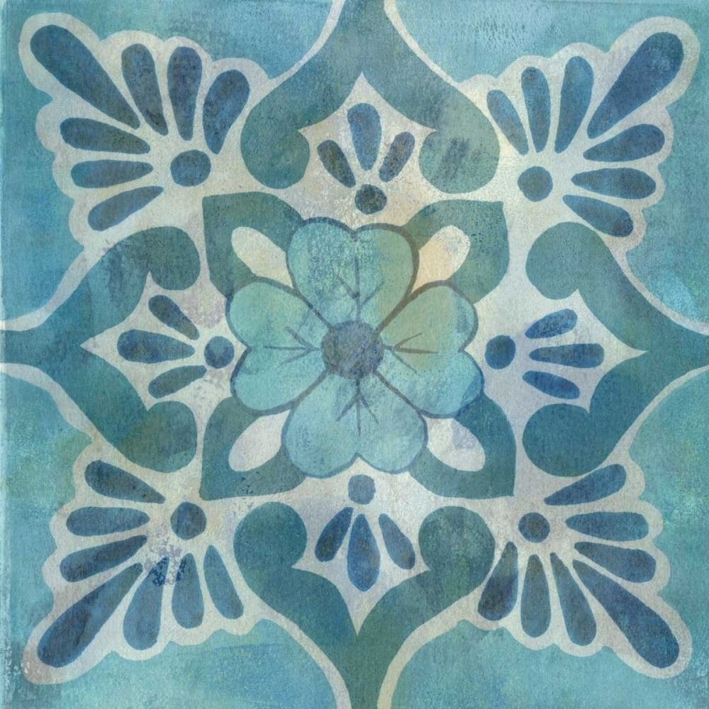 Patinaed Tile VI Poster Print - Naomi McCavitt-VARPDX157055Z Image 1