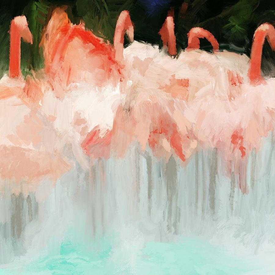 Flamingo Dance by Dan Meneely-VARPDX15707F Image 1