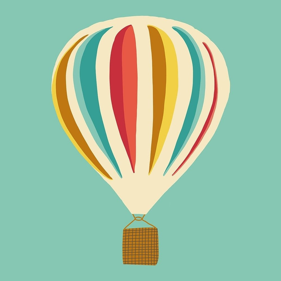 Hot Air Balloon II Poster Print - Jen Bucheli-VARPDX15996 Image 1