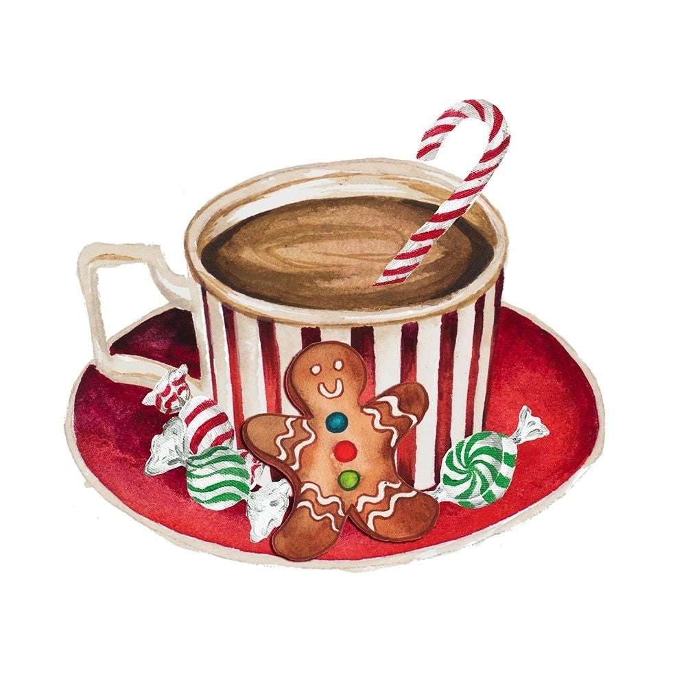 Gingerbread and a Mug Full of Cocoa III by Elizabeth Medley-VARPDX16181G Image 1