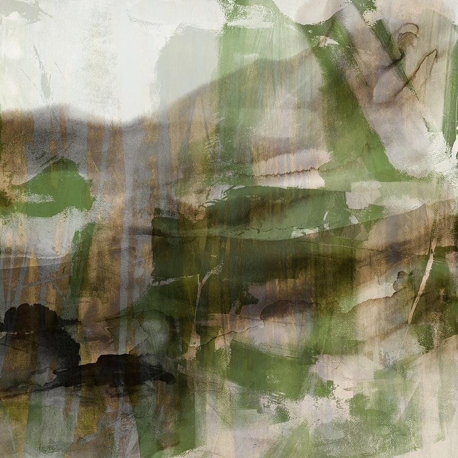 Surface in Green I Poster Print - Sisa Jasper-VARPDX162020Z Image 1