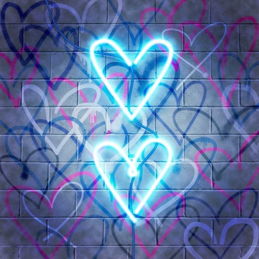 Neon Heart I Poster Print - Grace Popp-VARPDX168226Z Image 1