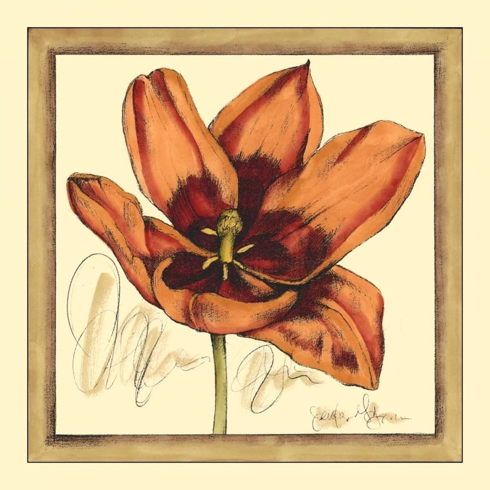 Tulip Study I Poster Print - Jennifer Goldberger-VARPDX16959Z Image 1