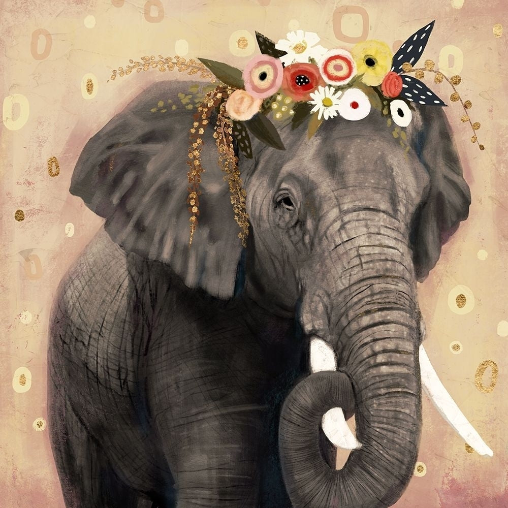 Klimt Elephant I Poster Print - Victoria Barnes-VARPDX170461Z Image 1