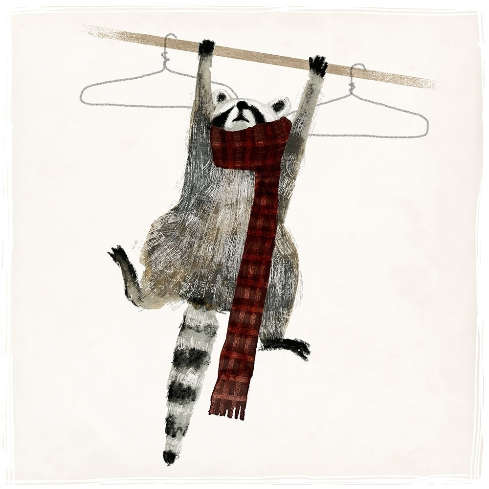 Rascally Raccoon I Poster Print - Victoria Barnes-VARPDX170880Z Image 1