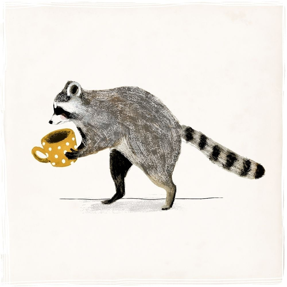 Rascally Raccoon III Poster Print - Victoria Barnes-VARPDX170882Z Image 1