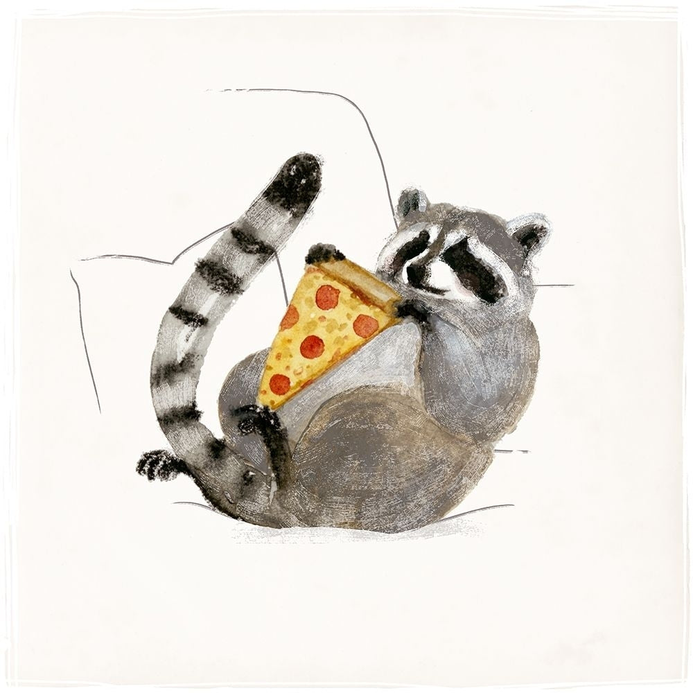 Rascally Raccoon II Poster Print - Victoria Barnes-VARPDX170881Z Image 1