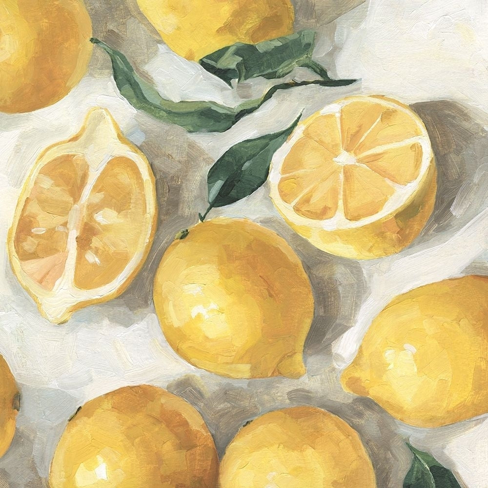 Fresh Lemons II Poster Print - Emma Caroline-VARPDX171829Z Image 1