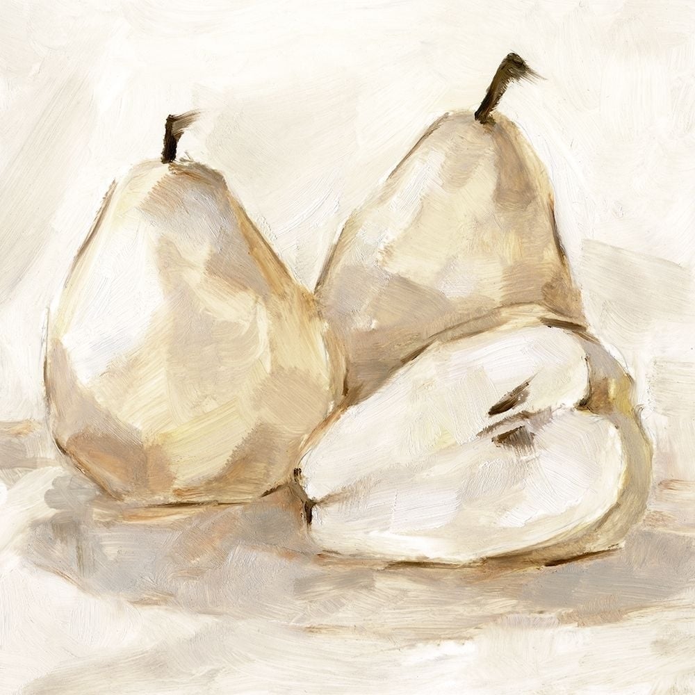 White Pear Study I Poster Print - Ethan Harper-VARPDX172511FN Image 1