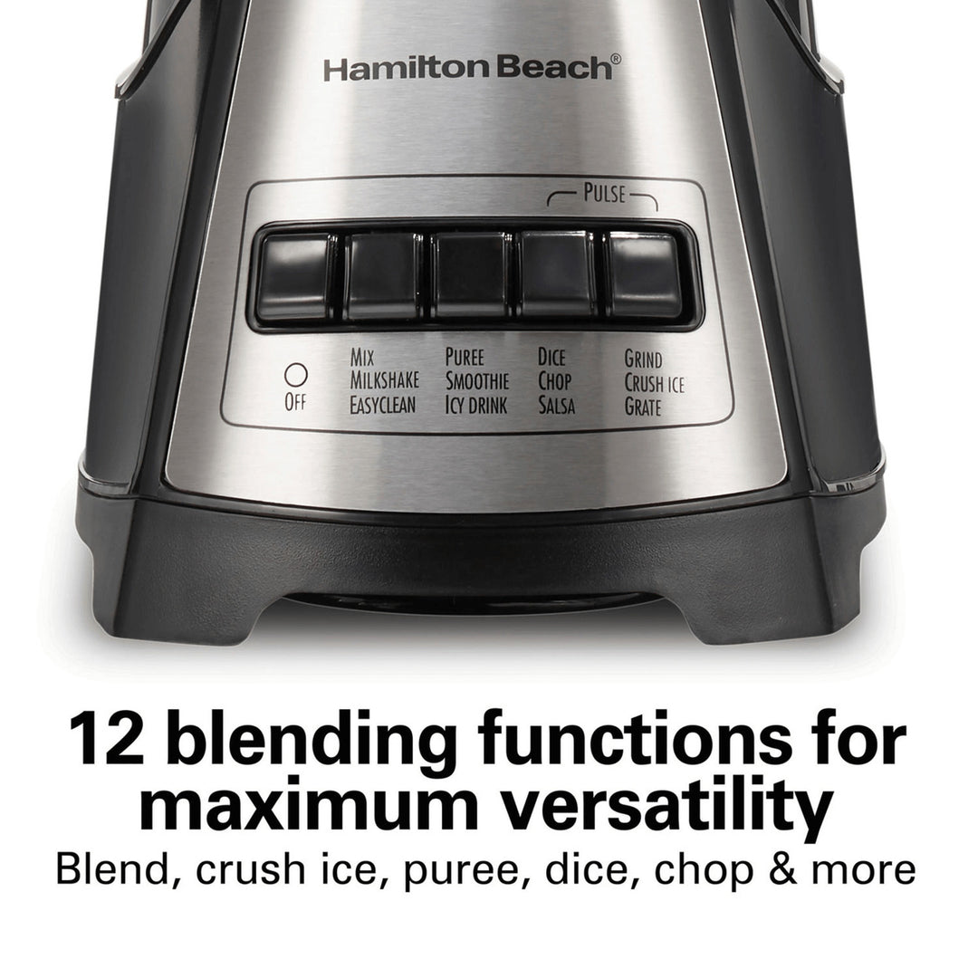 Hamilton Beach Power Elite 700W Glass Jar Blender Image 8