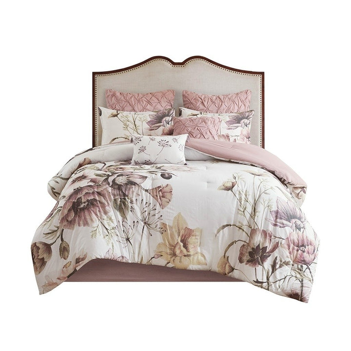 Gracie Mills Kyrie 8-Piece Cotton Printed Comforter Set - GRACE-12291 Image 1