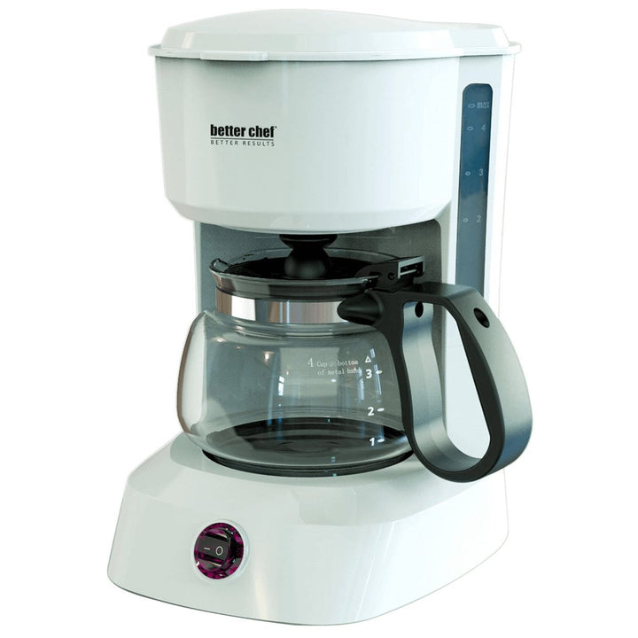 Better Chef 4 Cup Coffee Maker Grab-A-Cup Feature Black Model IM-106B Image 2