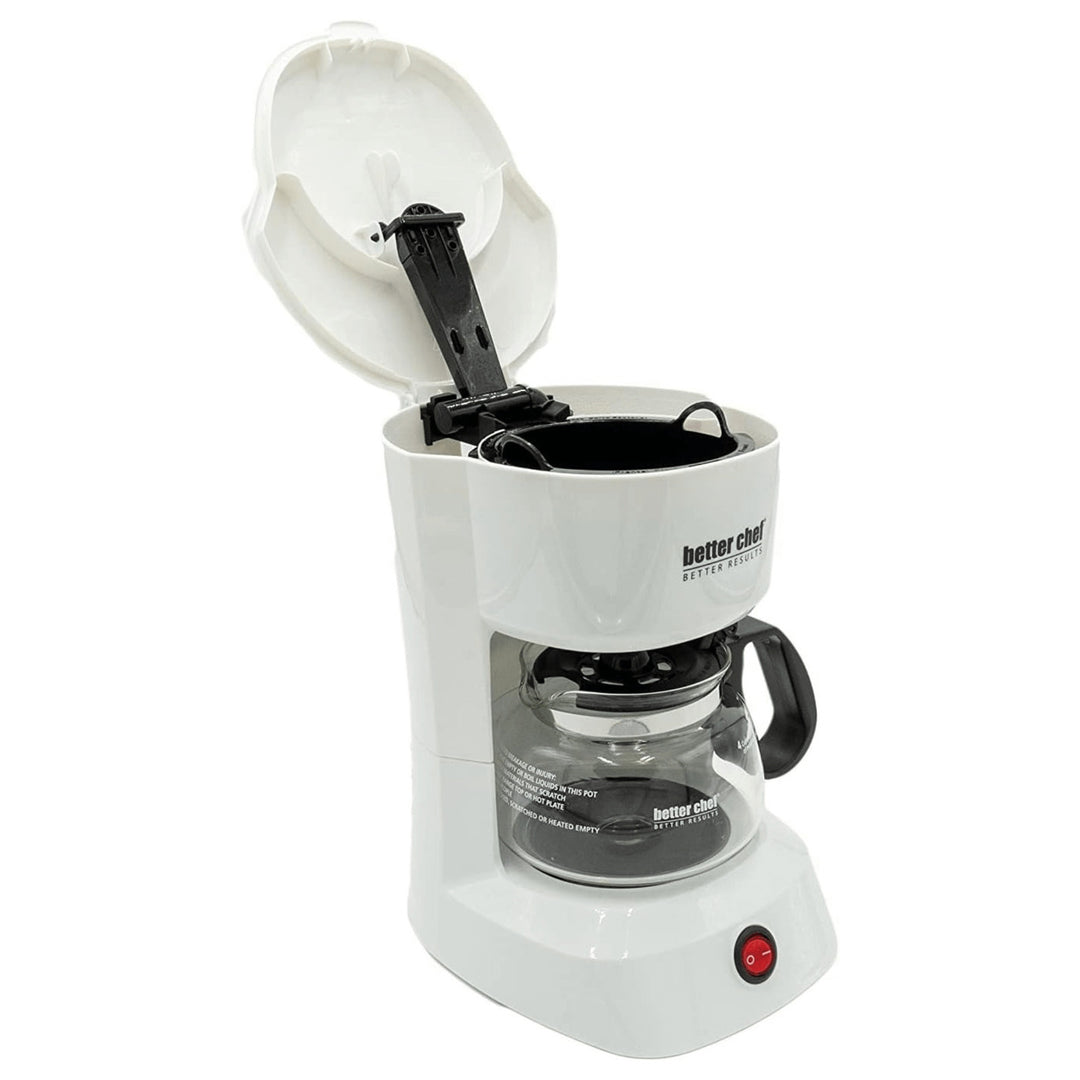 Better Chef 4 Cup Coffee Maker Grab-A-Cup Feature Black Model IM-106B Image 6