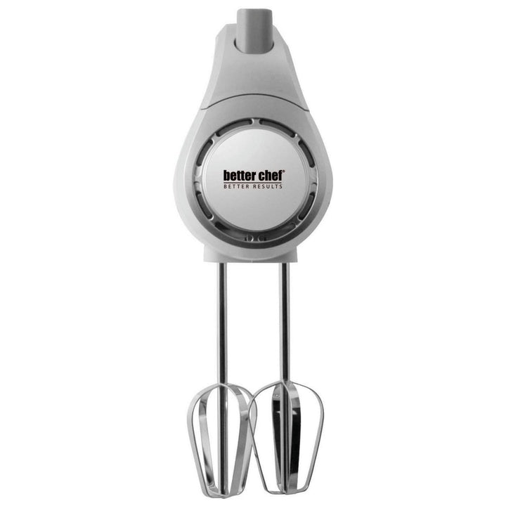 Better Chef Hand Mixer 5-Speed 150W with Silver Accents Storage Clip IM-814B Image 12