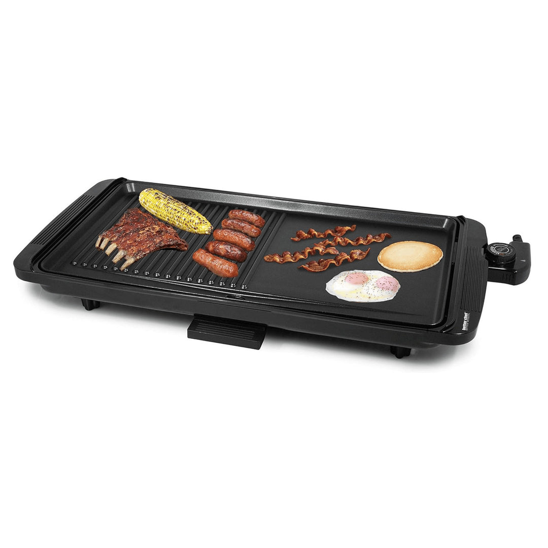 Better Chef Electric Countertop Griddle Grill 2-in-1 Family Size Model IM-347B Image 3