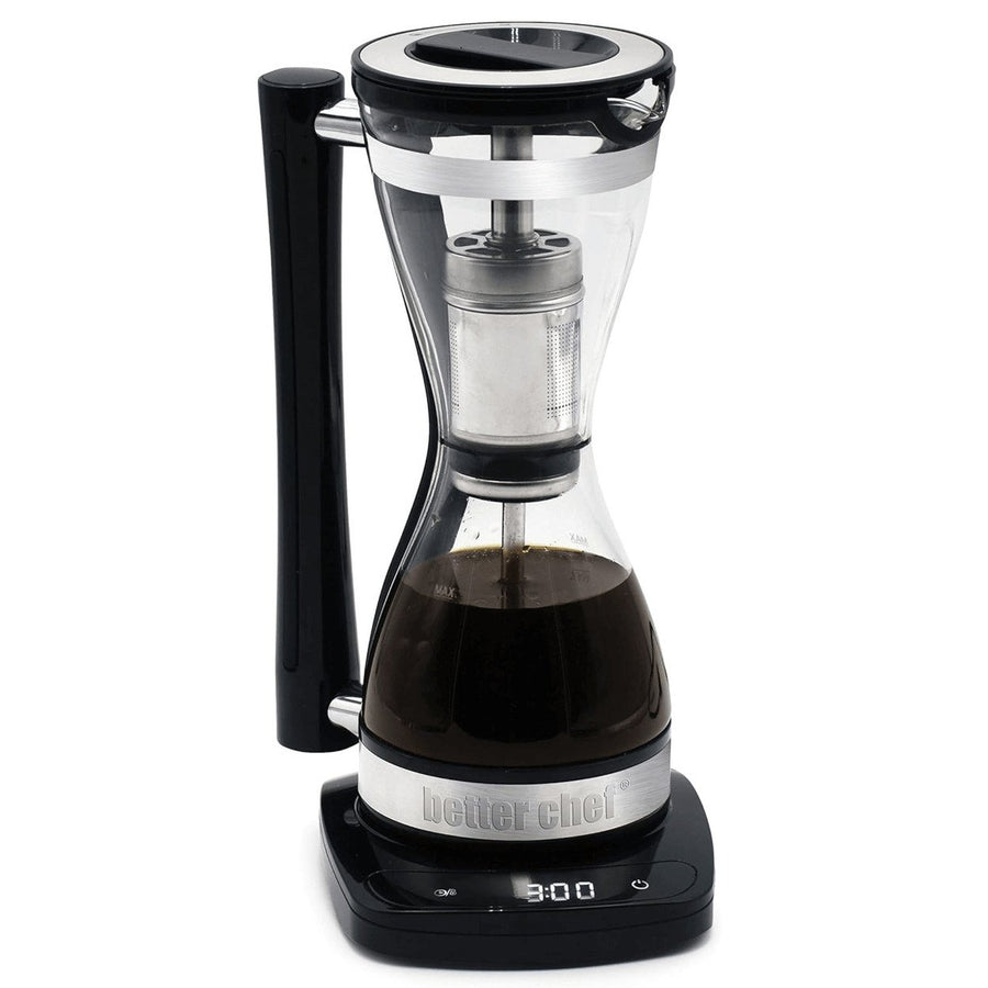 Better Chef Syphon Perculator Coffee Maker IM-109B 8oz Stainless Steel Brewer Image 1